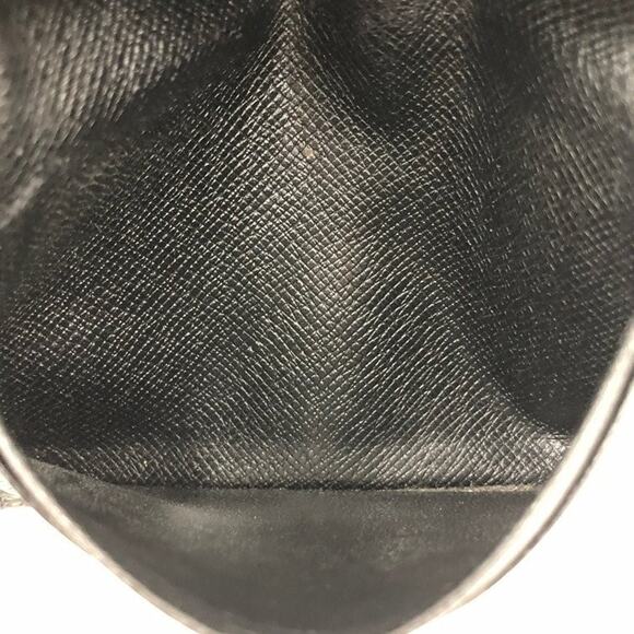 LOUIS VUITTON Taiga Black Card Case, Pocket Organizer, Ardoise, M30512/MI0014 - Picture 7 of 8
